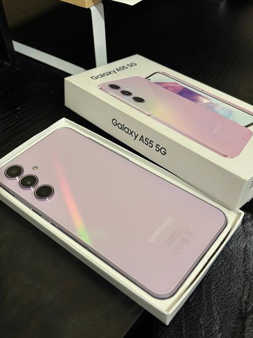Buy & Sell Humberstone Leicester - Photos for Samsung Galaxy A55 5G - 128GB in Lilac