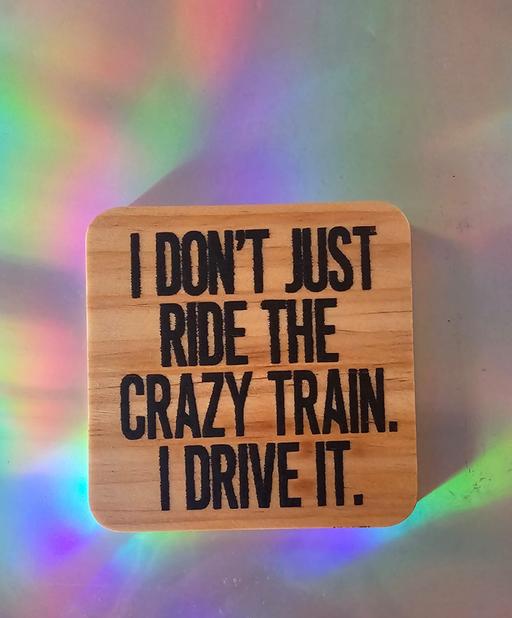 Buy & Sell Penn Wolverhampton - Photos for Wooden Coaster with Quote