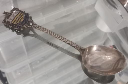 Buy & Sell Thatto Heath Saint Helens - Photos for Levi & Salaman sterling silver enamel spoon