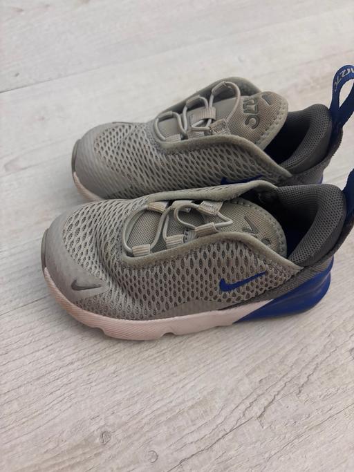 Buy & Sell Tooting Bec South West London - Photos for Grey and blue air max 270 infant 6.6 uk