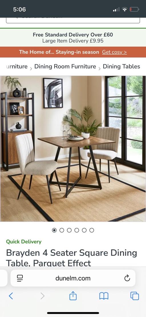 Buy & Sell Preston City Centre Preston - Photos for 4 seater square dining table