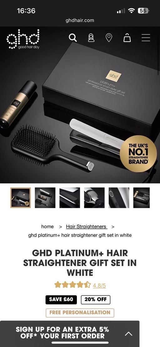 Buy & Sell Drighlington Leeds - Photos for Brand new GHD platinum plus gift set