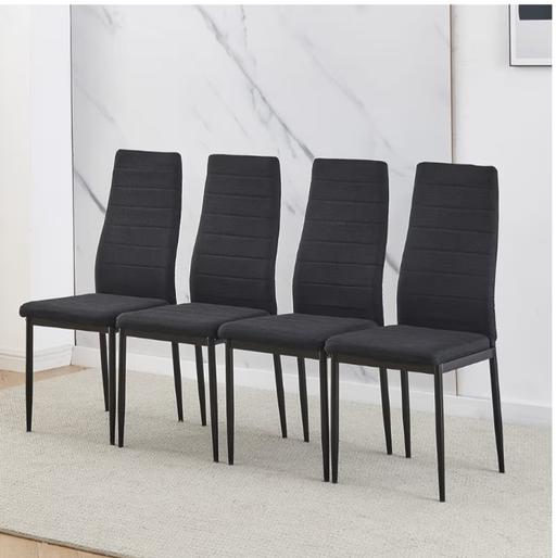 Buy & Sell Premier Business Park Walsall - Photos for 4 chair black color new in box