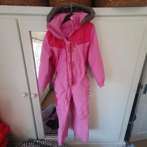 Buy & Sell Mollington Cheshire West and Chester - Photos for Girls Pink Campri Ski Snowsuit