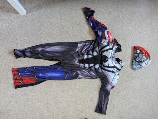 Buy & Sell Elmhurst Lichfield - Photos for spiderman venom fancy dress costume 3-4 years