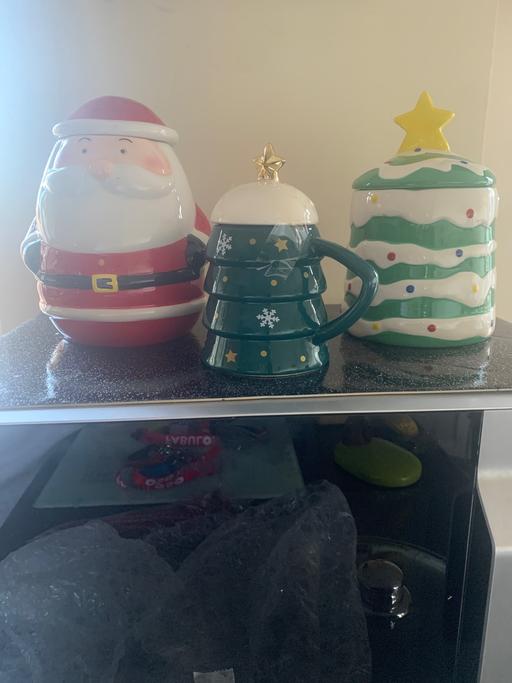 Buy & Sell Woodcross Wolverhampton - Photos for Christmas ceramic biscuit caddy 