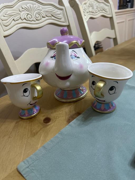 Buy & Sell Holloway North London - Photos for Disney Mrs pots and Chip tea set