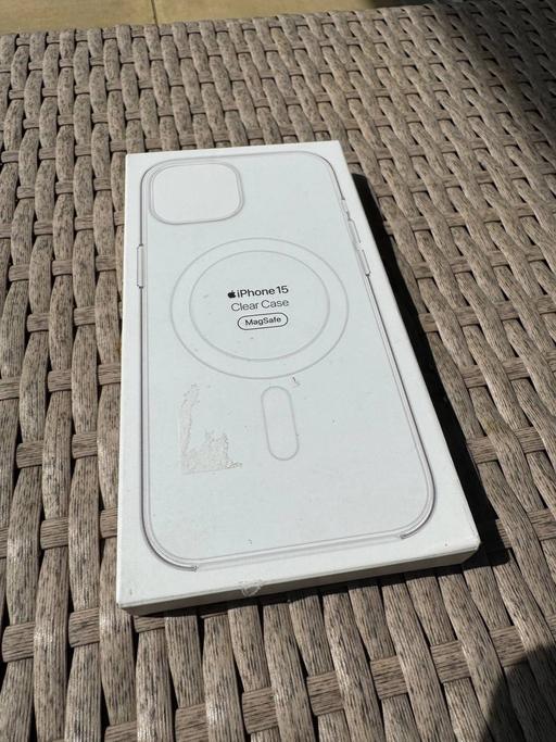 Buy & Sell Castle Green East London - Photos for IPhone 15 Clear Case with MagSafe