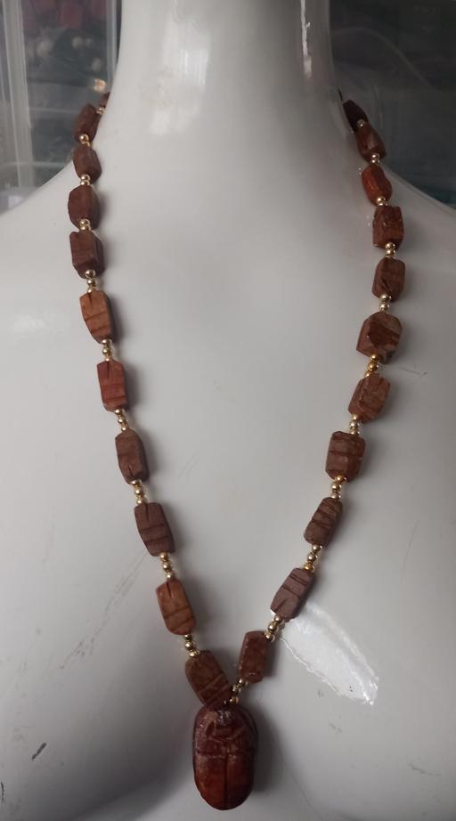 Buy & Sell Thatto Heath Saint Helens - Photos for Carved Steatite Stone SCARAB necklace