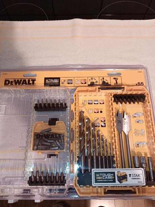 Buy & Sell Harrow on the Hill North West London - Photos for DeWalt metal and wood drill drive set 55pcs