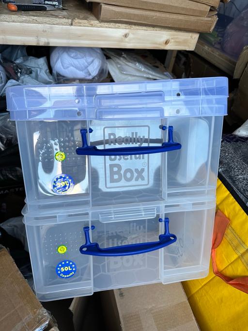 Buy & Sell Sheffield Sheffield - Photos for 2 X Really useful storage box 50L