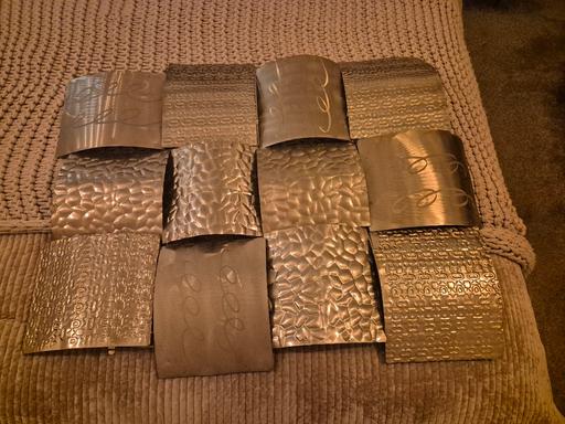 Buy & Sell Winstanley Wigan - Photos for Woven Metal Wall Art - full price in dunelm