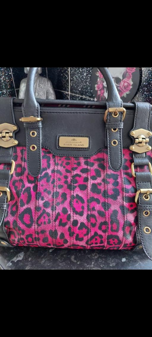 Buy & Sell Tandragee Armagh, Banbridge and Craigavon - Photos for Large Pink and Black leopard print Tote Bag