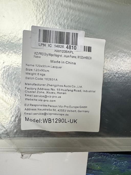 Buy & Sell Sheffield Sheffield - Photos for Dry wipe white magnet board