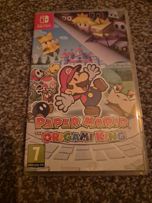 Buy & Sell Winstanley Wigan - Photos for paper Mario nintendo switch