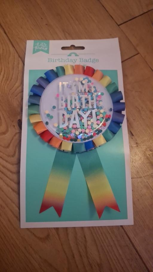 Buy & Sell Woodcross Wolverhampton - Photos for Birthday badge