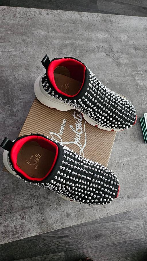 Buy & Sell Thurston Mid Suffolk - Photos for Louboutin Silver Spike Trainers | UK 8