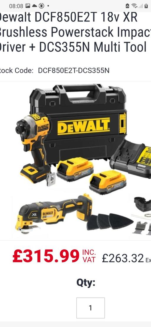 Buy & Sell Brent Park North West London - Photos for Dewalt impact dcf850 model plus multi-tool