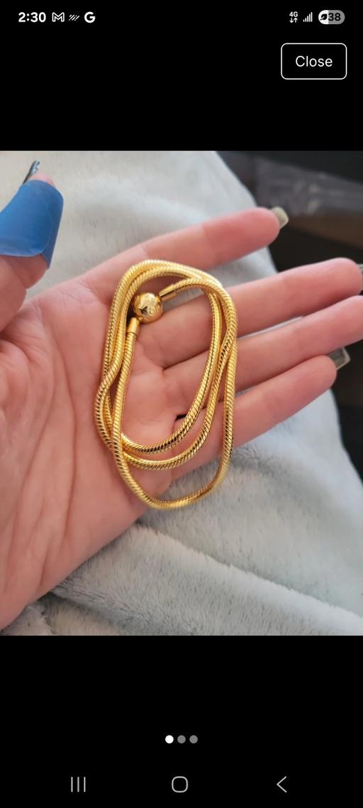 Buy & Sell Godiva Trading Estate Coventry - Photos for Pandora moments necklace snake chain 45cm yel