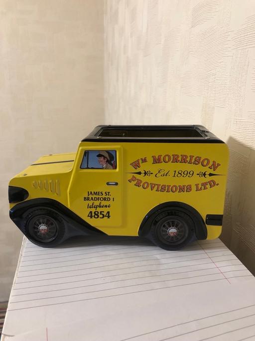 Buy & Sell Bamber Bridge South Ribble - Photos for Morrisons Biscuit Tin - Yellow Car