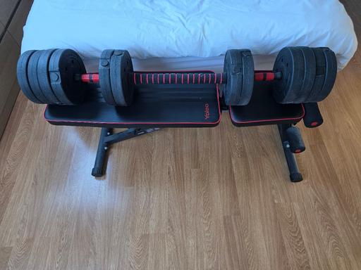 Buy & Sell Nash Mills Wharf Dacorum - Photos for Bench and Barbell/Dumbbells