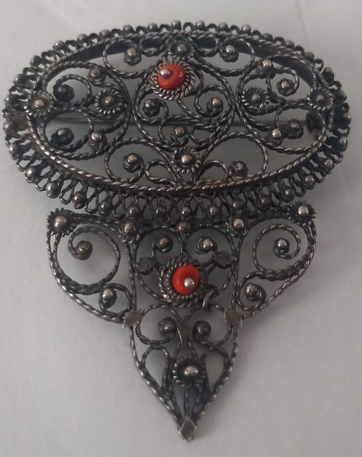 Buy & Sell Thatto Heath Saint Helens - Photos for antique coral filigree brooch
