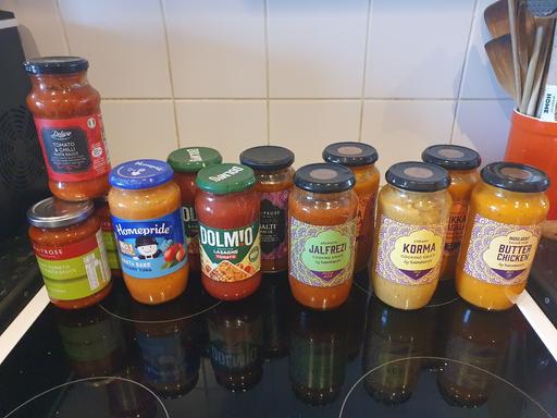 Buy & Sell Lower Sydenham South East London - Photos for 12 x curry and pasta sauces