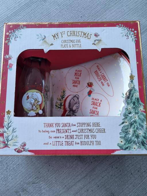 Buy & Sell Wallbrook Dudley - Photos for new xmas eve plate/bottle for santa