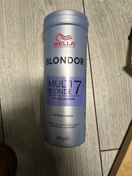 Buy & Sell Sheffield Sheffield - Photos for Wella Blondor bleaching powder multiblonde 7