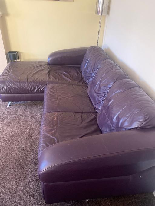 Buy & Sell Churchbridge South Staffordshire - Photos for Corner leather sofa