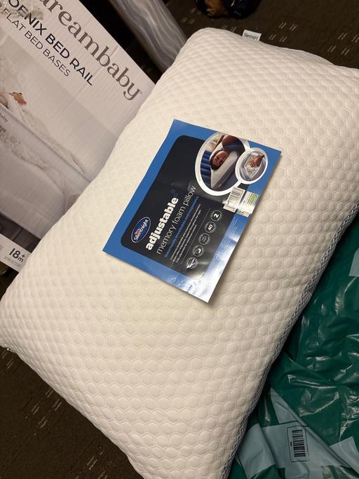 Buy & Sell Duckmanton Chesterfield - Photos for Silent night adjustable memory foam pillow