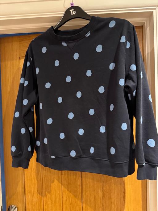 Buy & Sell New Eltham South East London - Photos for Ladies navy blue M&S sweatshirt 14