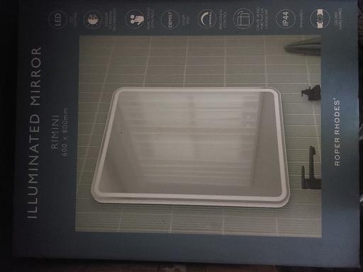 Buy & Sell Bulwell Nottingham - Photos for roper Rhodes illuminated mirror