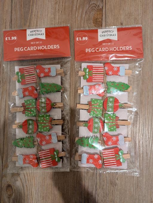 Buy & Sell Streetly Walsall - Photos for Christmas card peg holders