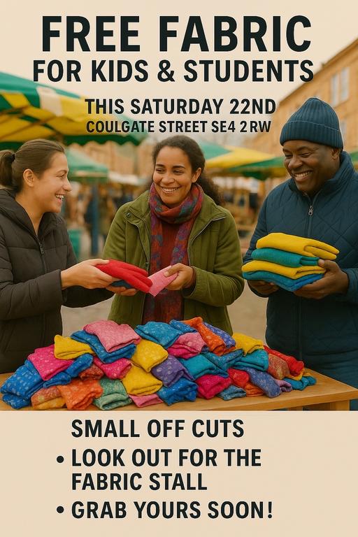 Buy & Sell Lewisham South East London - Photos for Free Fabric ( collect from Coulgate st se4 )