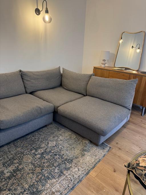 Buy & Sell Burgess Hill Mid Sussex - Photos for Floyd Barker and Stonehouse sofa, grey, used