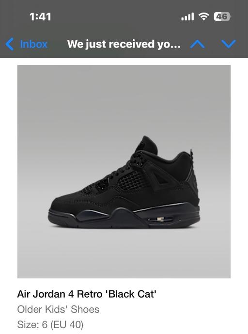 Buy & Sell Erdington Birmingham - Photos for Air Jordan 4 Black Cat