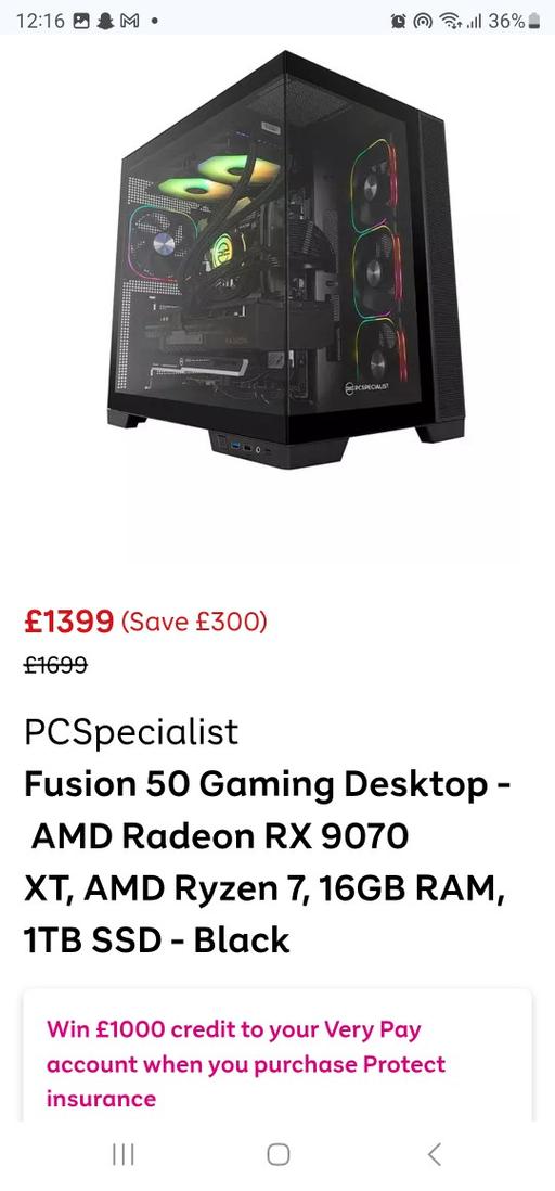 Buy & Sell Beeston Leeds - Photos for Fusion 50 Gaming Tower