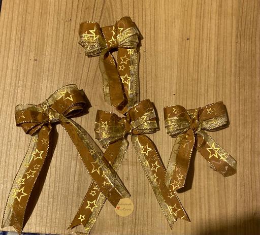 Buy & Sell Longley Sheffield - Photos for Beautiful Little Gold Stars Gift Bows