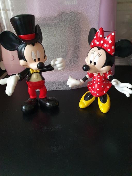 Buy & Sell Upper Gornal Dudley - Photos for vintage mickey & minnie mouse figures x 2