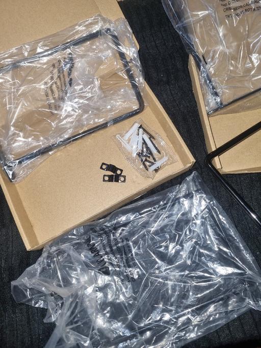 Buy & Sell Stirchley Birmingham - Photos for 2 Sets Of Black Shelf Brackets NEW