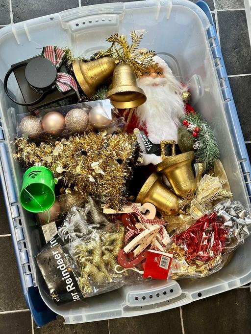 Buy & Sell Bulwell Nottingham - Photos for Christmas decorations box - miscellaneous