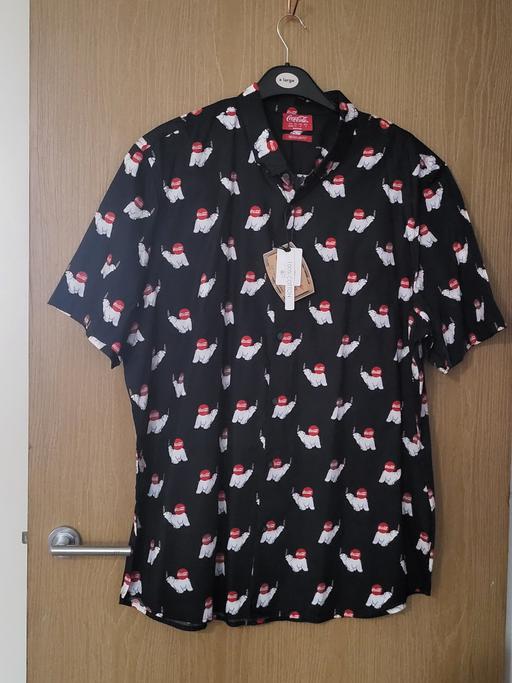 Buy & Sell Wednesfield Wolverhampton - Photos for New Mens Coca- Cola Christmas Shirt Size 3XL.