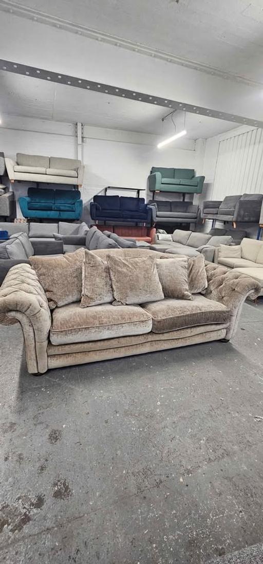 Buy & Sell Cheslyn Hay South Staffordshire - Photos for DFS Lochleven 4 Seater – Mink Chenille
