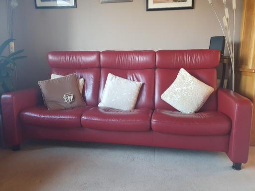 Buy & Sell Waterlooville Havant - Photos for Leather sofa. Three person recliner.
