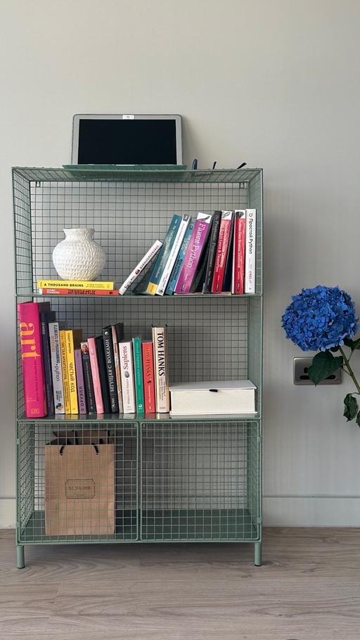 Buy & Sell Maze Hill South East London - Photos for Metal Bookcase With Doors - Zara Home