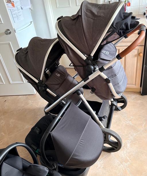 Buy & Sell Burpham Guildford - Photos for Puggle Memphis 2-in-1 double duo travel sytem