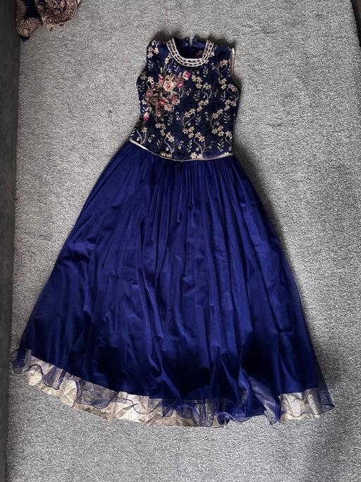 Buy & Sell Catherine-De-Barnes Solihull - Photos for Blue and gold Indian dress