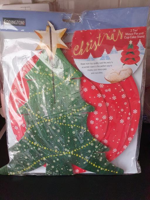 Buy & Sell Upper Gornal Dudley - Photos for 3 tier mince pie/cupcake stand