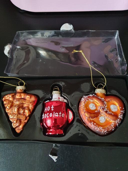 Buy & Sell Upper Gornal Dudley - Photos for Christmas tree decorations set x 3 NEW